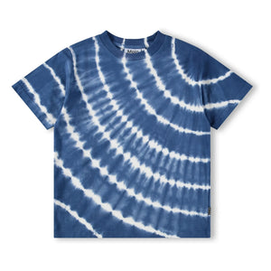 Molo - Riley Batik Organic Cotton T-Shirt | Blue
