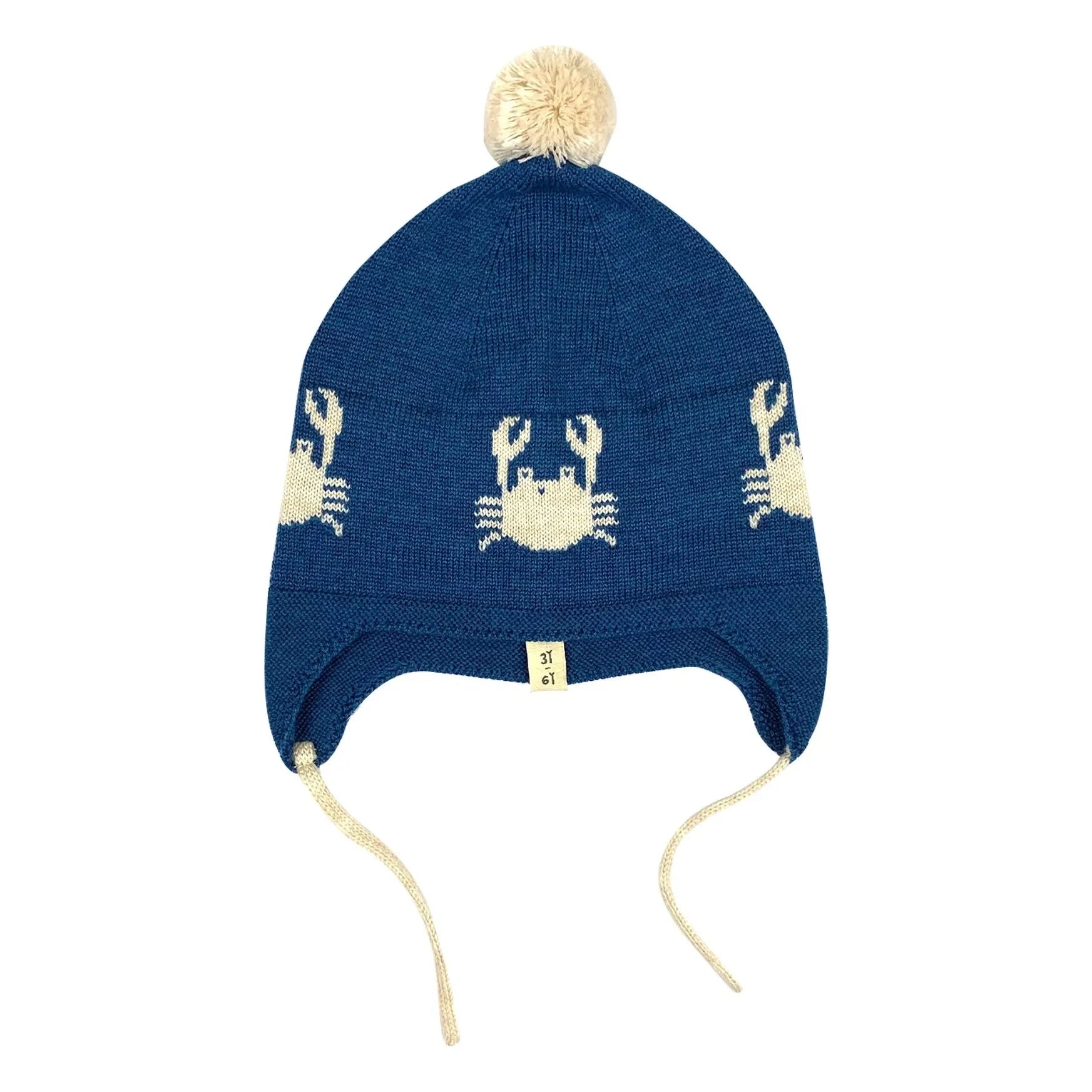 Bayiri - Dancing Crabs Merino Bere | Mavi
