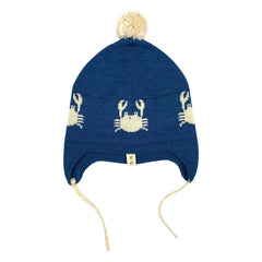 Bayiri - Dancing Crabs Merino Bere | Mavi