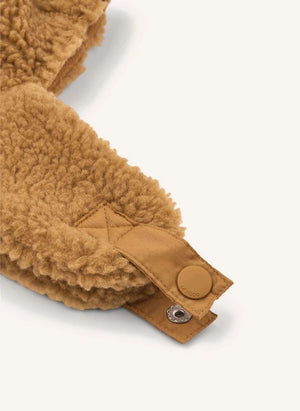 Liewood - Sherpa Style Chapka Bravo Recycled Fibers | Caramel