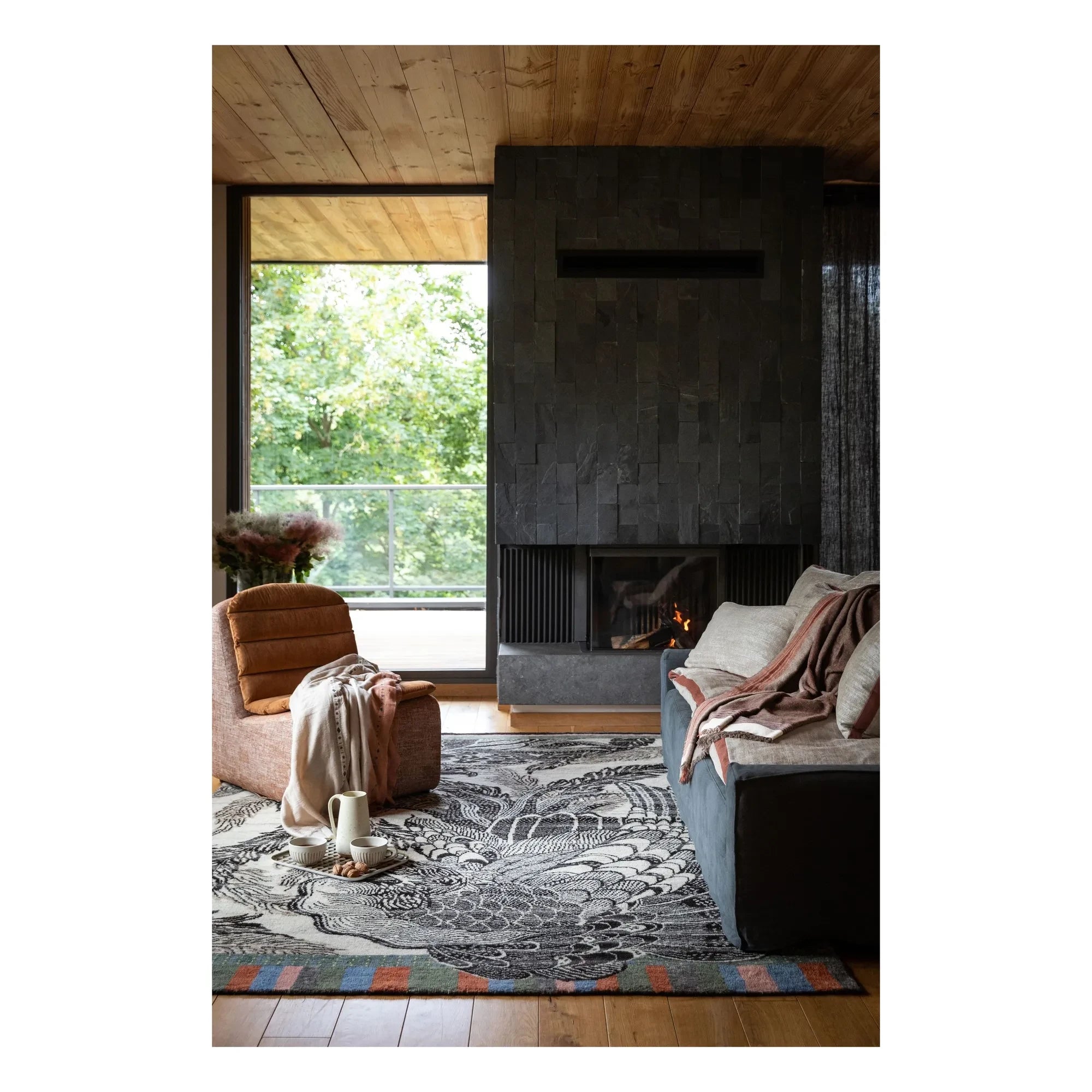 Le Monde Sauvage - Sogno Wool Blanket | Pink