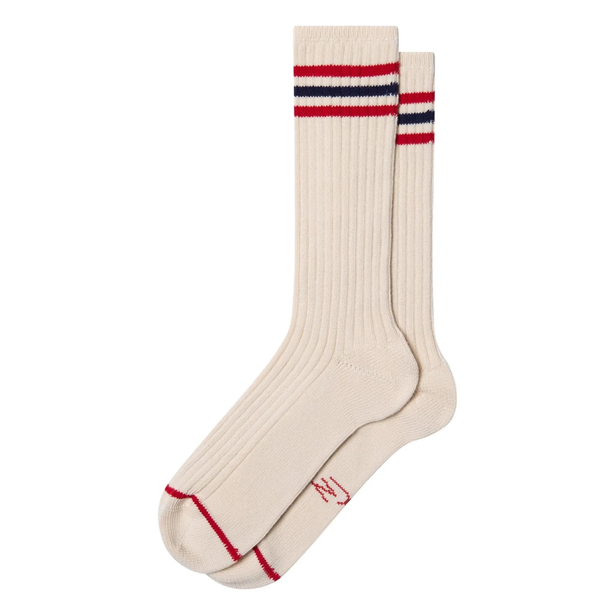 Nudie Jeans - Retro Tennis Socks | White
