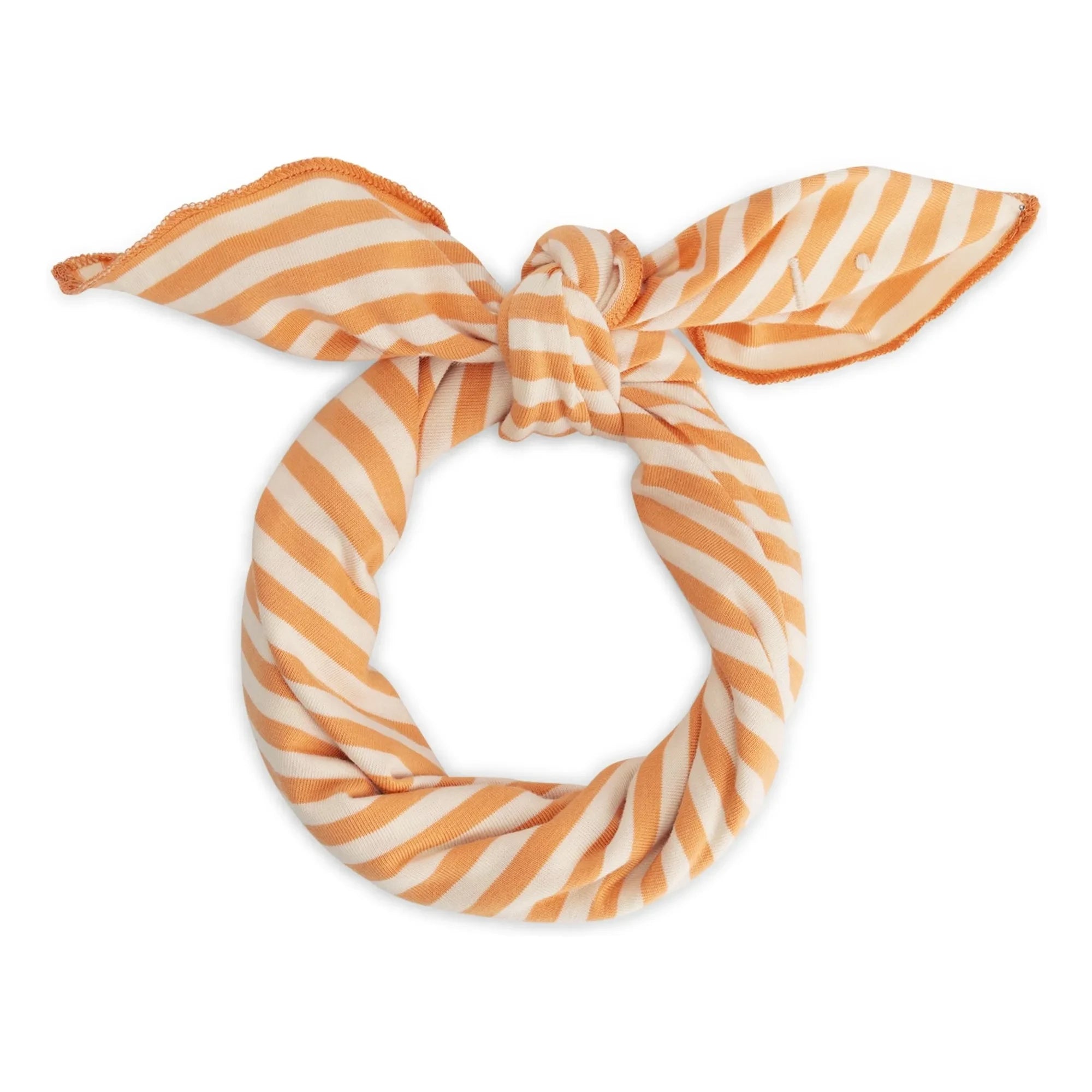 Gray Label - Striped Organic Cotton Scarf | Apricot