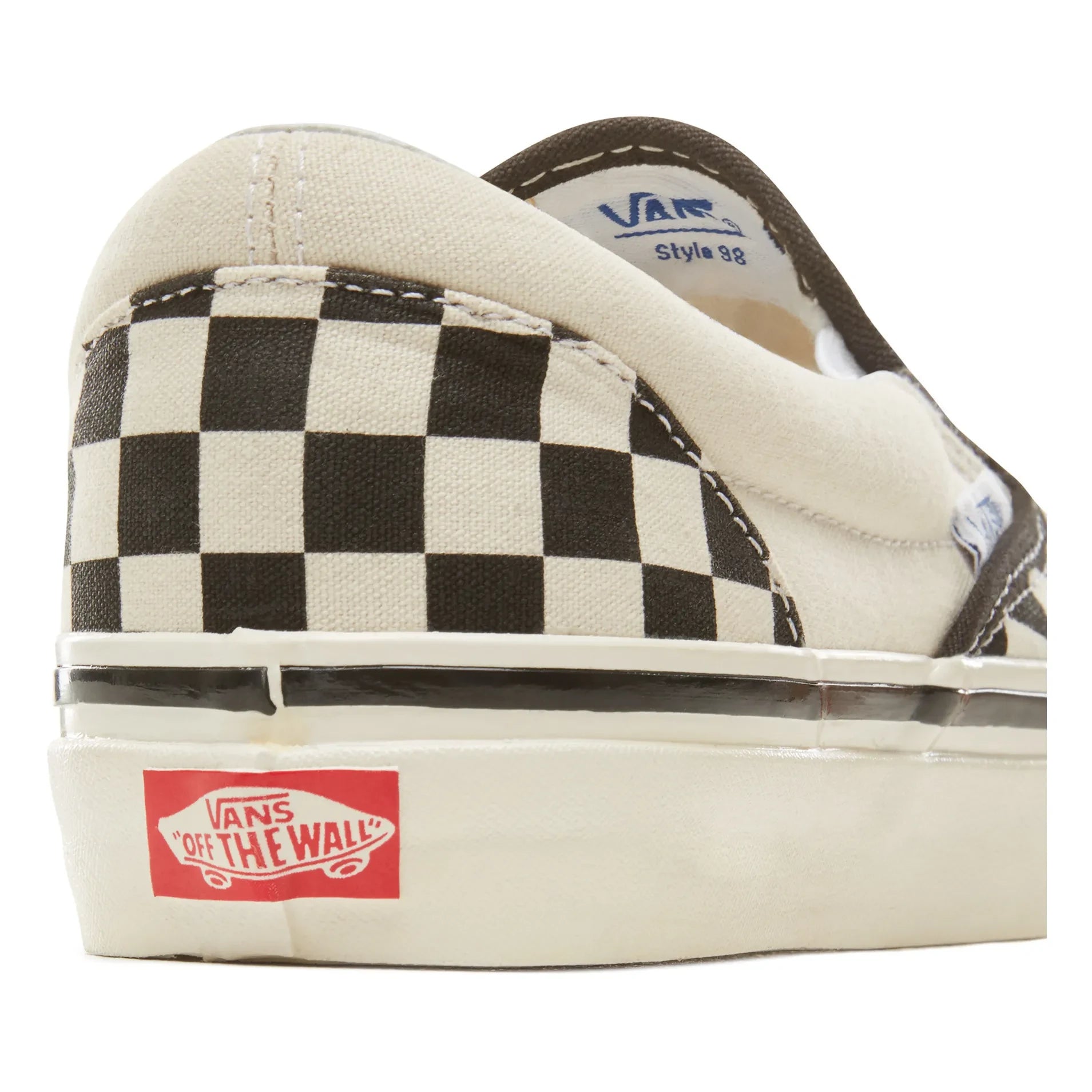 Vans - Checkerboard Classic Slip-On 98 DX Sneakers | Black