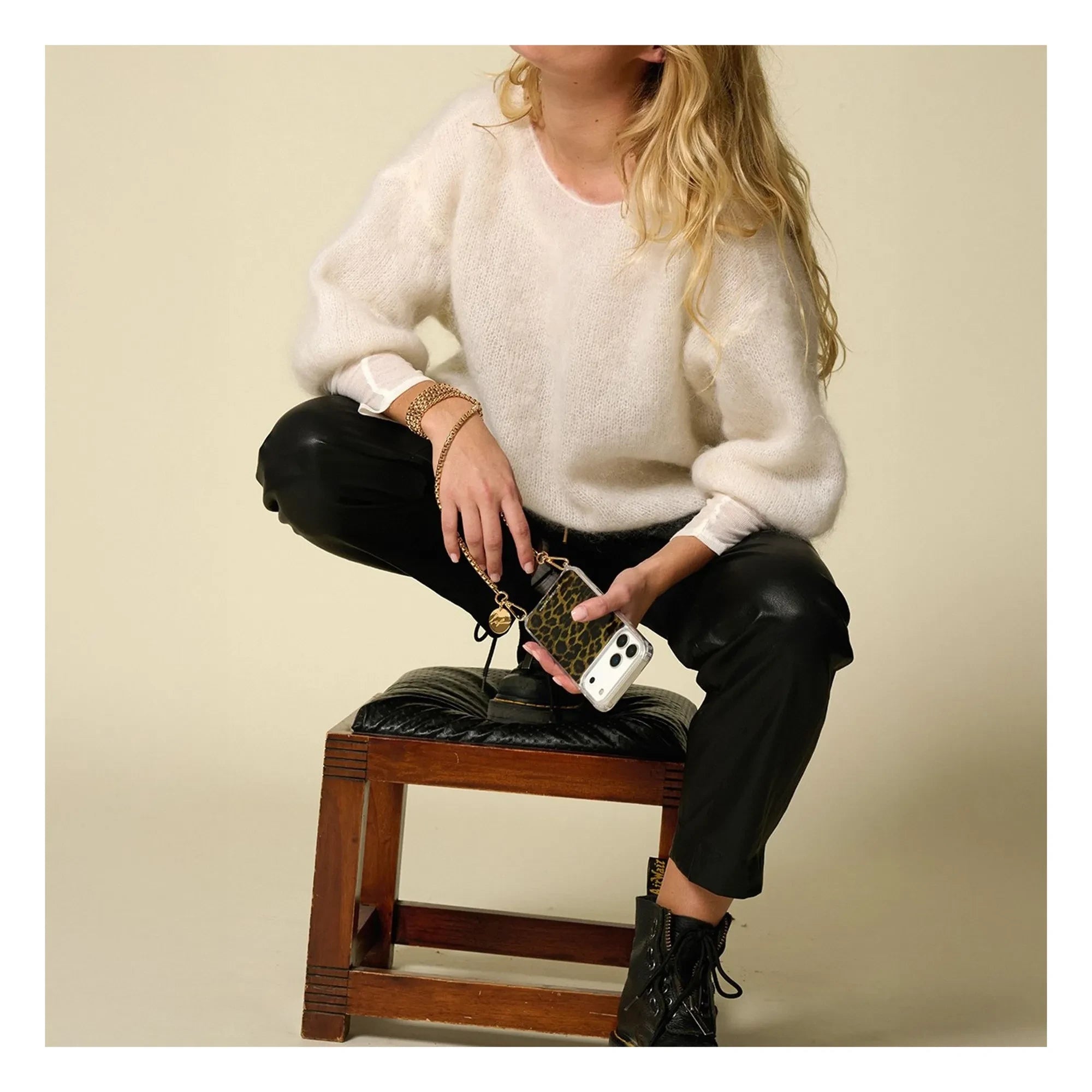 LaCoqueFrançaise - Long Chain Lia | Gold