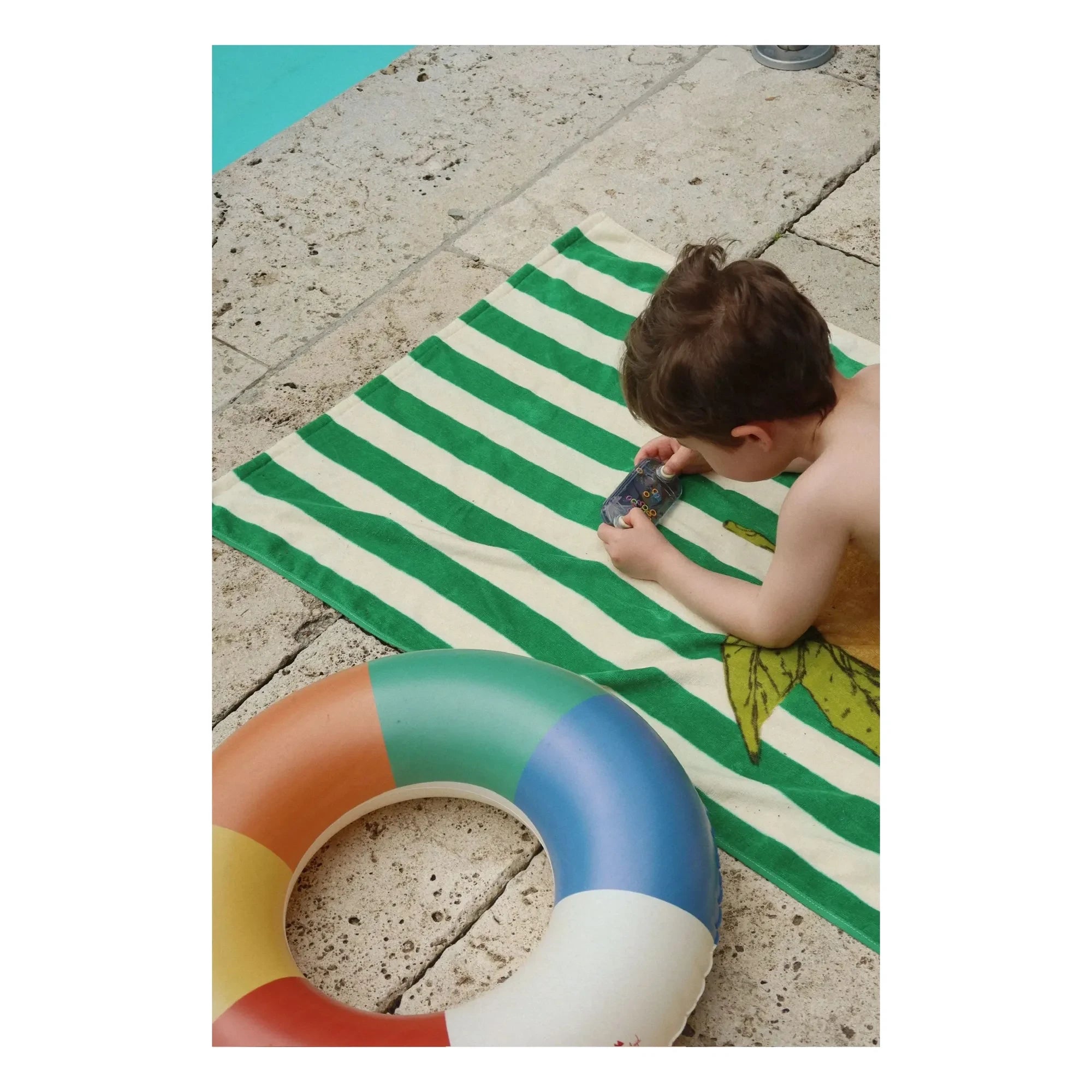 Konges Sløjd - Lemon Beach Towel | Green