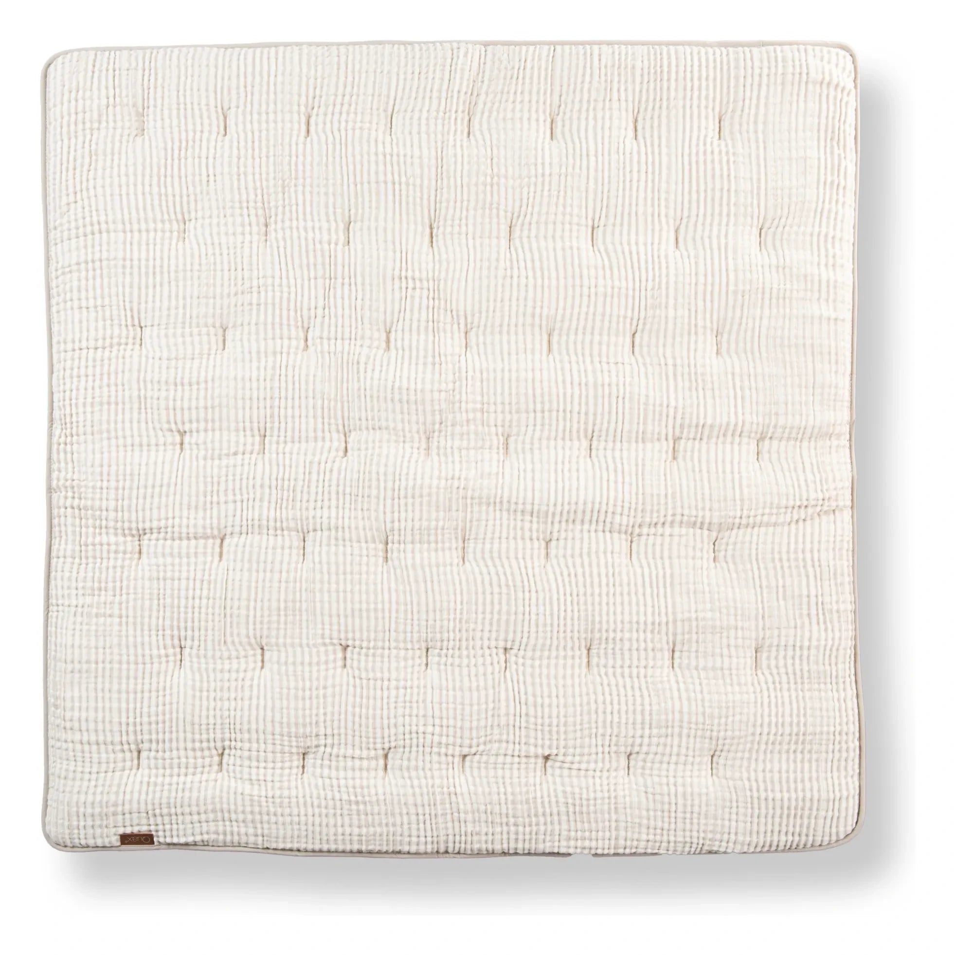 Quax - Striped Play Mat | Beige