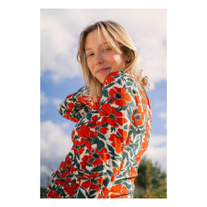 Paloma Collection - Mona Poppy Maternity Top | Red