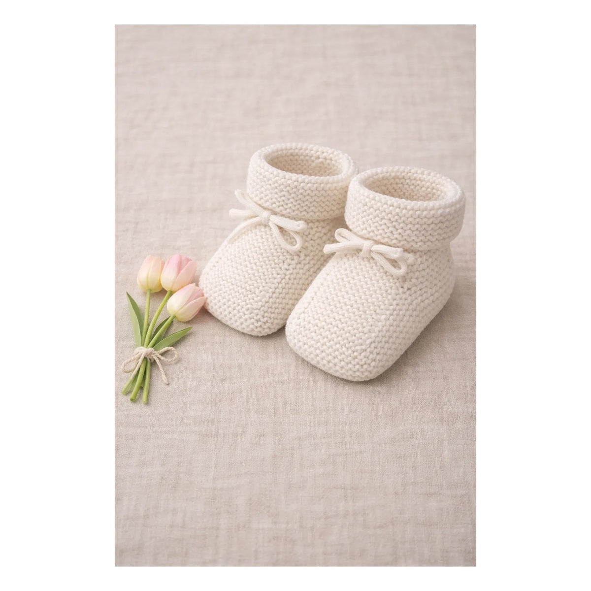 Lililotte - Eugène Organic Cotton Slippers | Ecru
