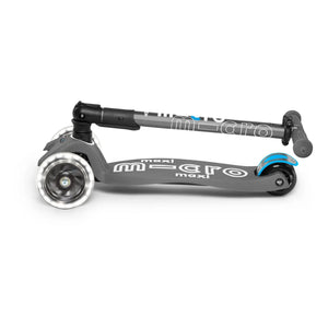 Micro - Maxi Foldable LED Scooter | Gray