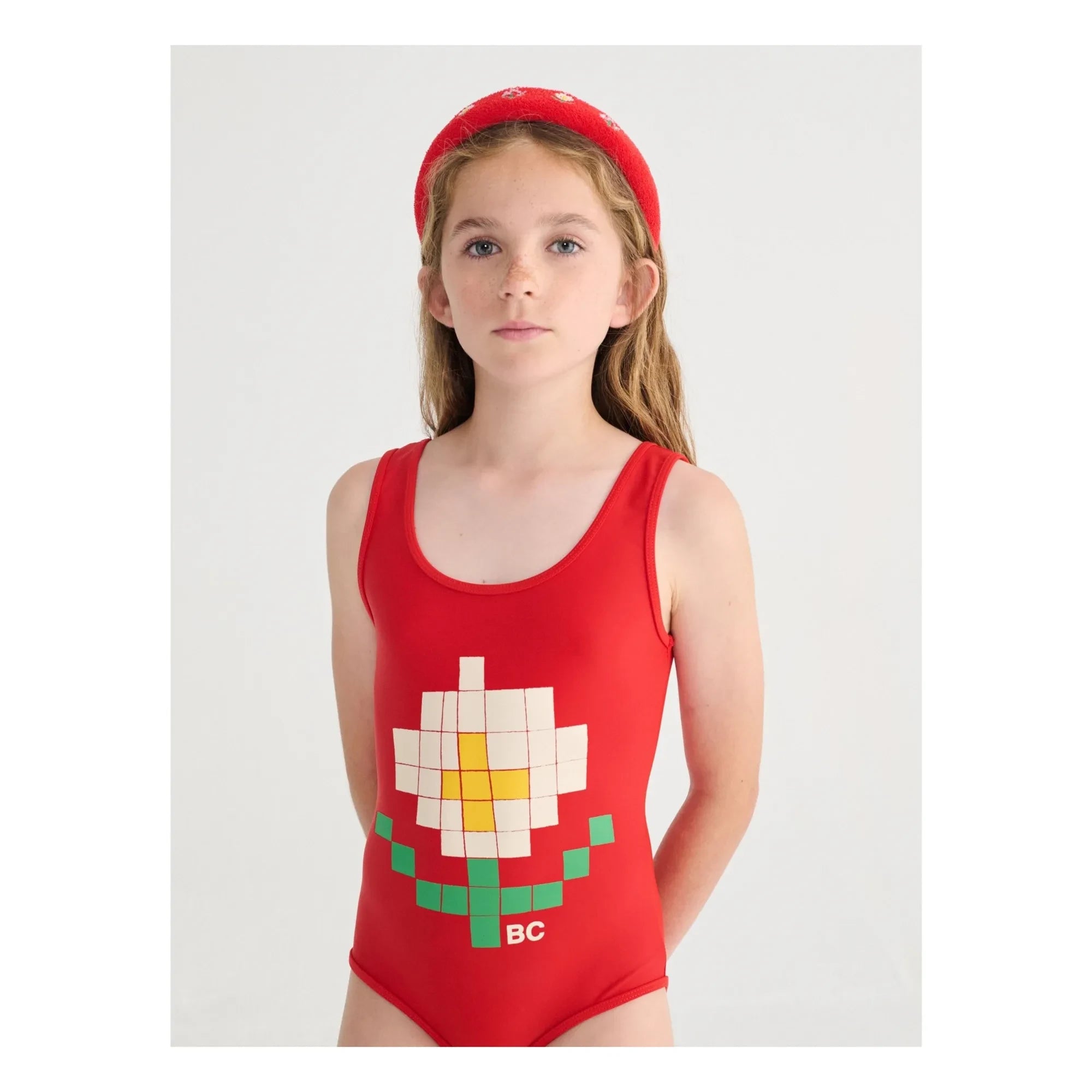 Bobo Choses - Marguerite Recycled Fiber Swimsuit | Red