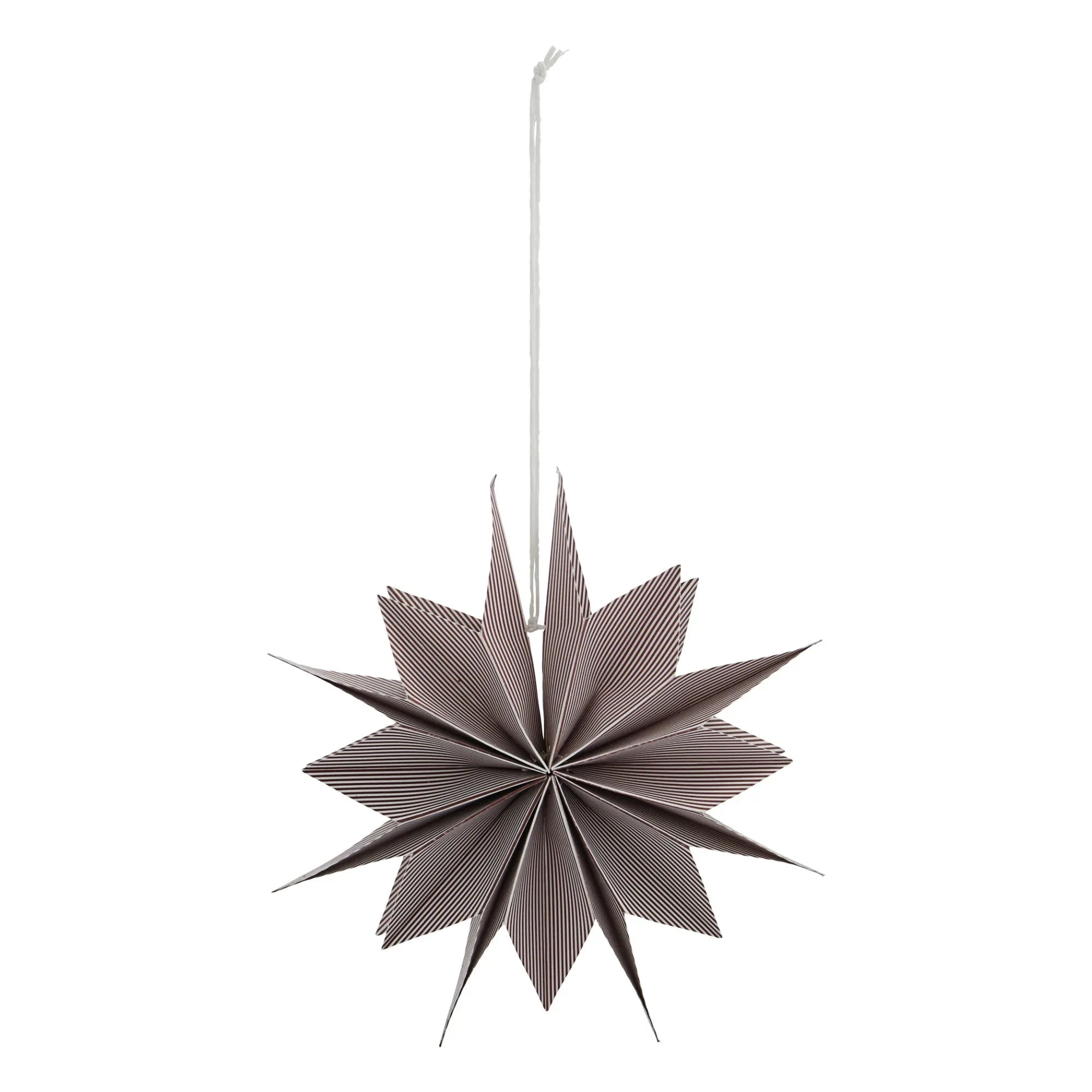 House Doctor - Capella Paper Star | Burgundy