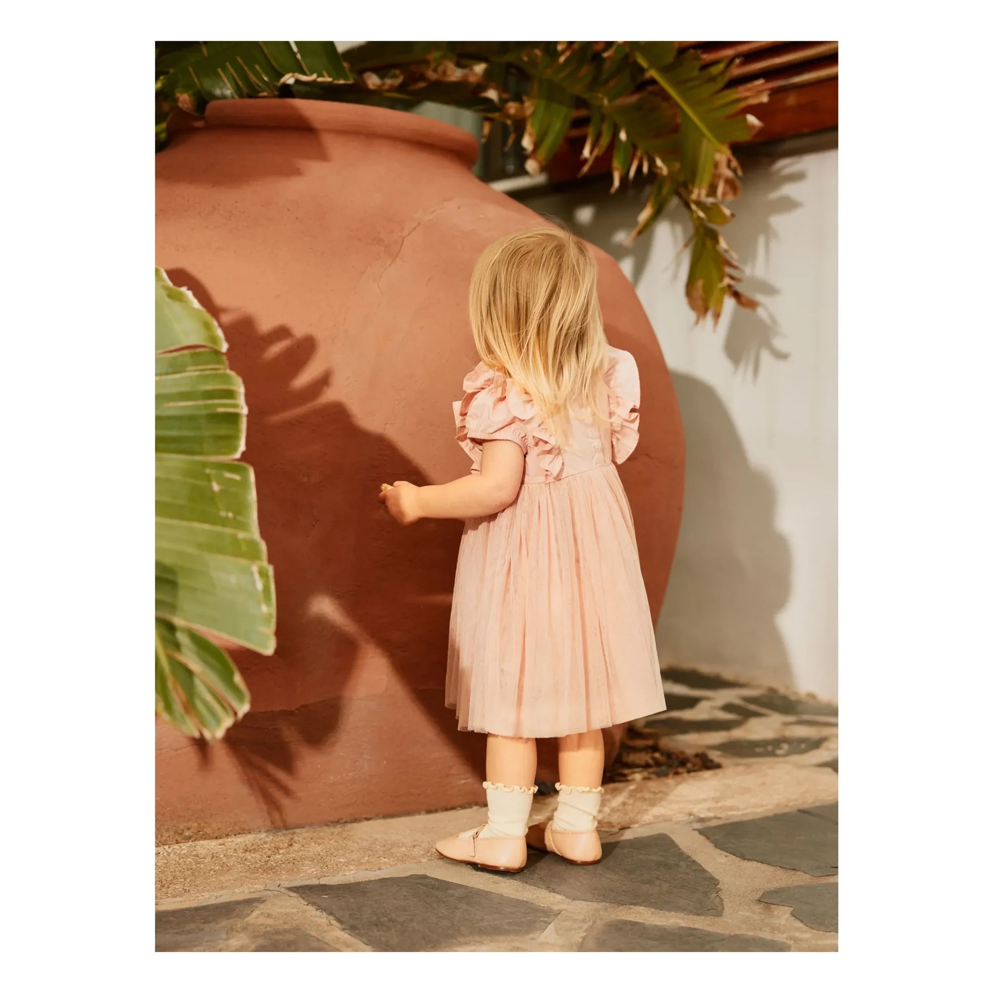 Molo - Cheyanne Ruffled Dress | Light Pink
