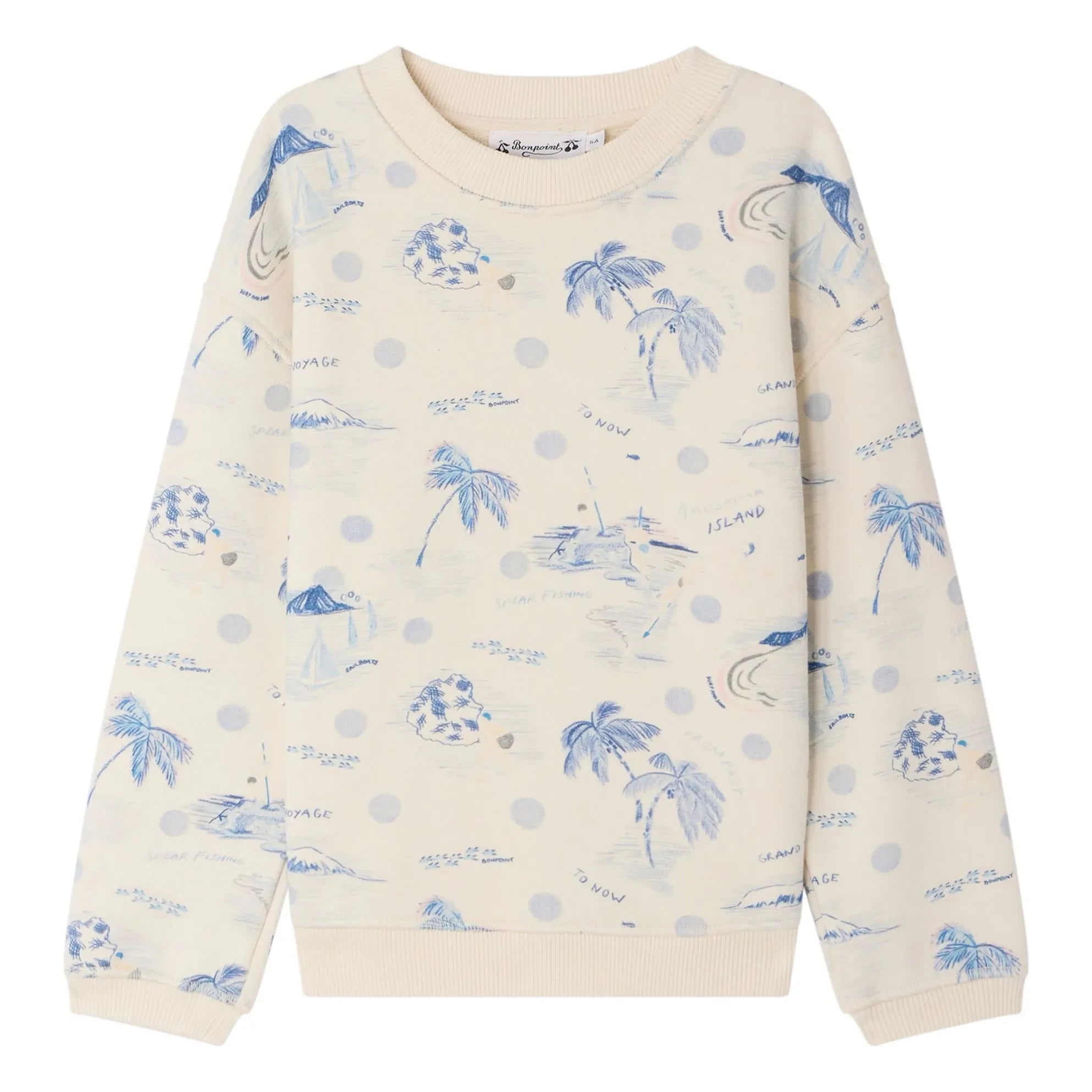 Bonpoint - Tonino Organic Cotton Sweatshirt | Ivory