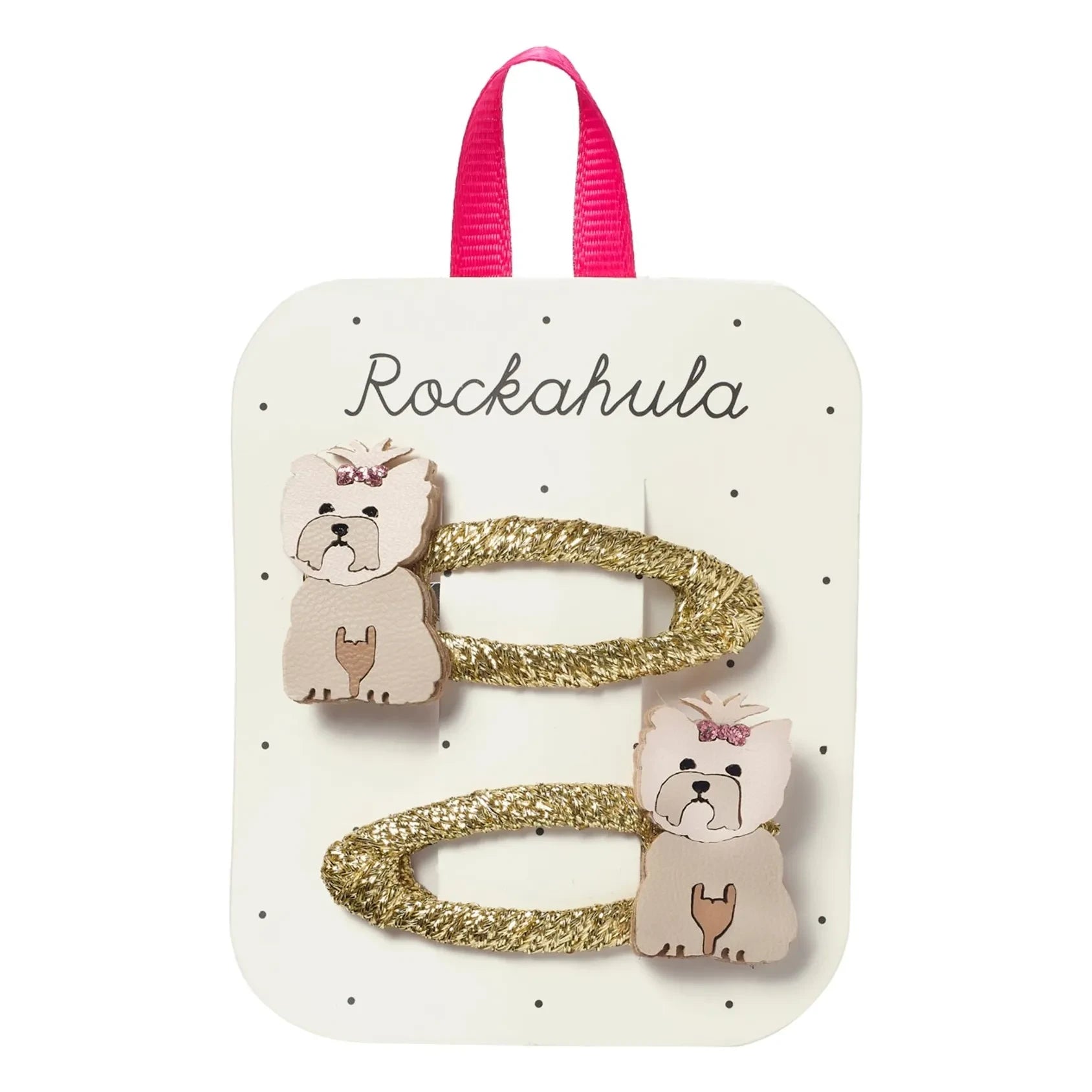 Rockahula Kids - 2-Piece Penelope Dog Hair Clip Set | Gold