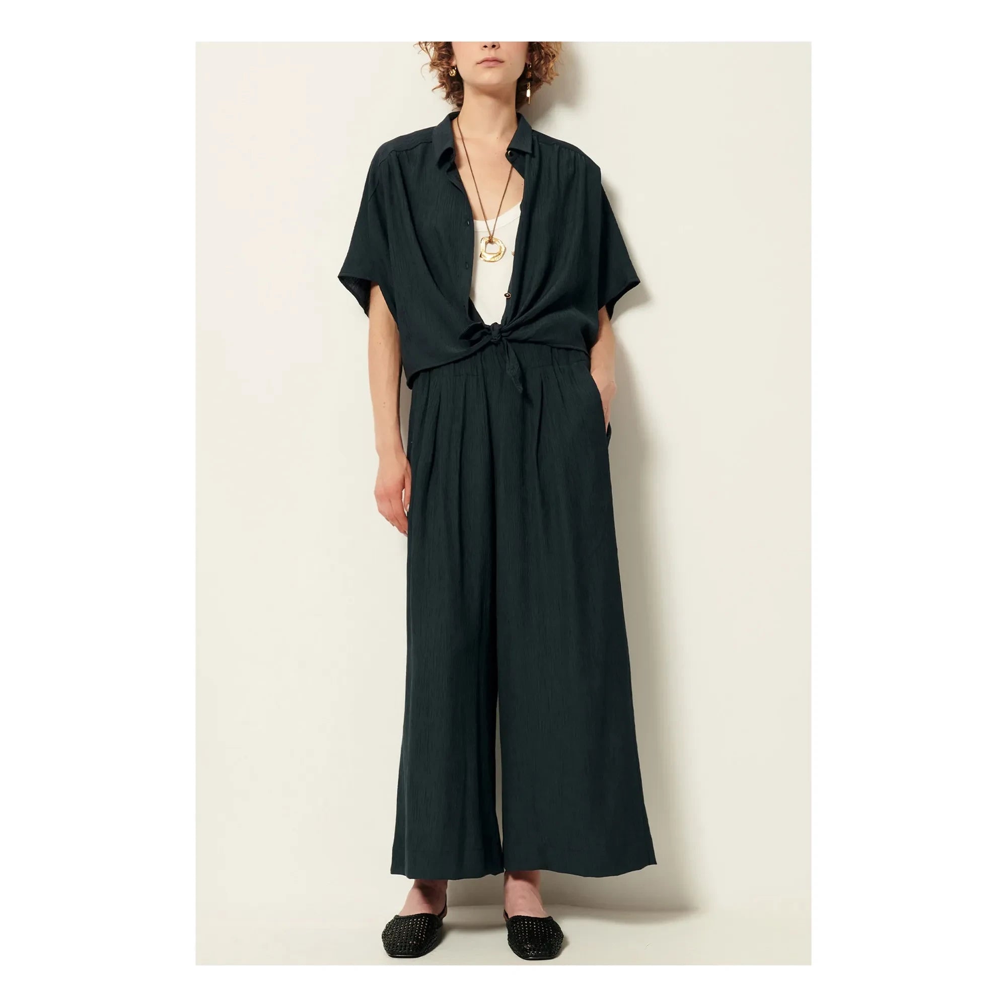 Sessùn - Isla Minima Pants | Charcoal Gray