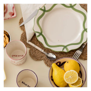 Denise - Olaf Plate | Acid Green