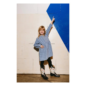 Bootstock - Bluebird Santiag Boots | Black
