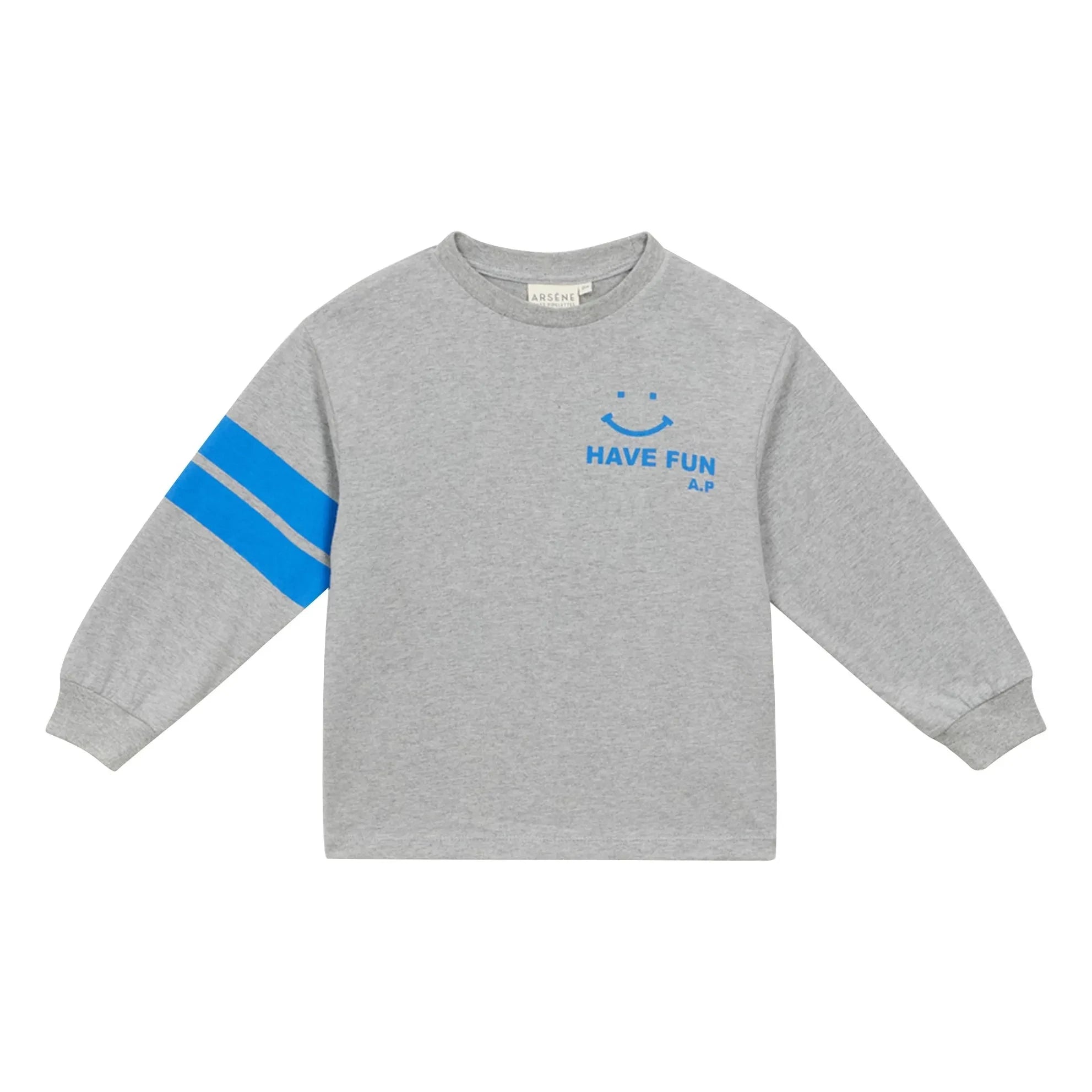 Arsène et Les Pipelettes - Gaston T-shirt Organic Cotton | Gray