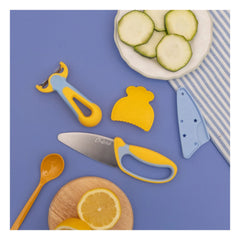 Chefclub - Peeler and Knife Set | Yellow