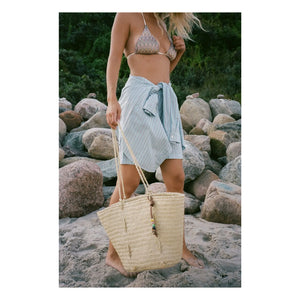 Becksöndergaard - Small Strawie Adina Bag | Beige