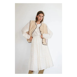 Lollys Laundry - Morning Cotton Etek | Krem