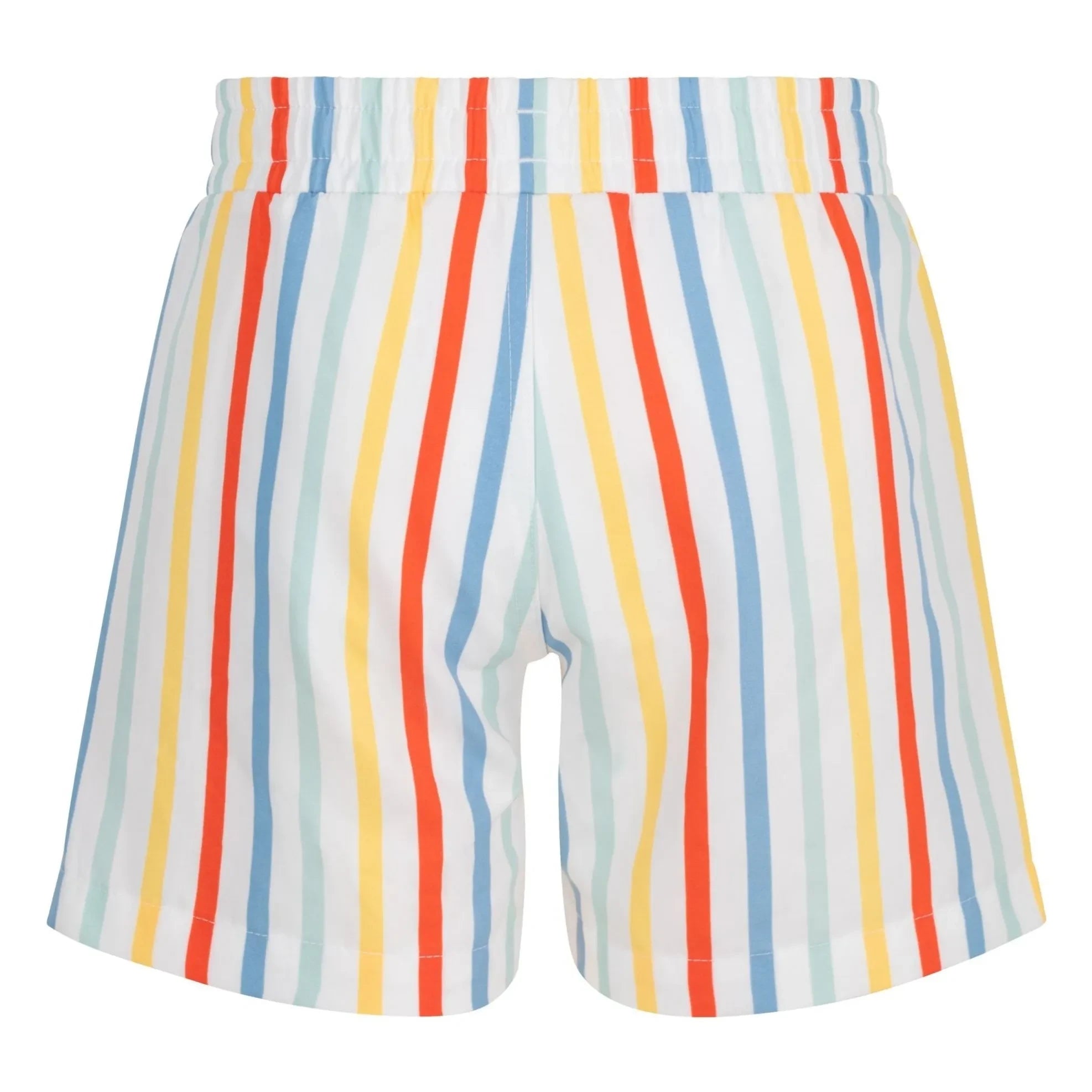 Petit Bateau - Recycled Fiber Striped Swimsuit Shorts | Yellow