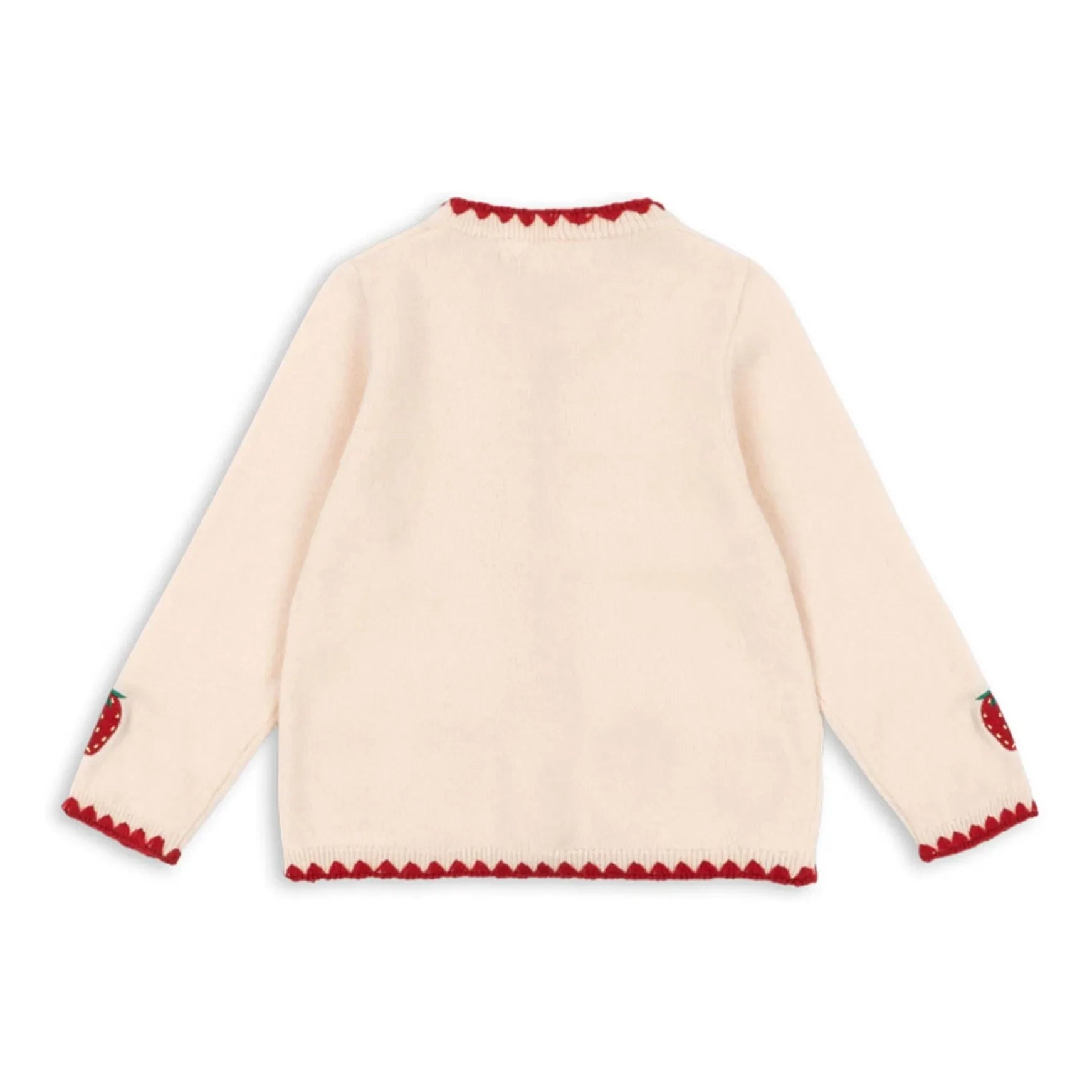 Konges Sløjd - Collette Strawberry Wool Sweater | Cream