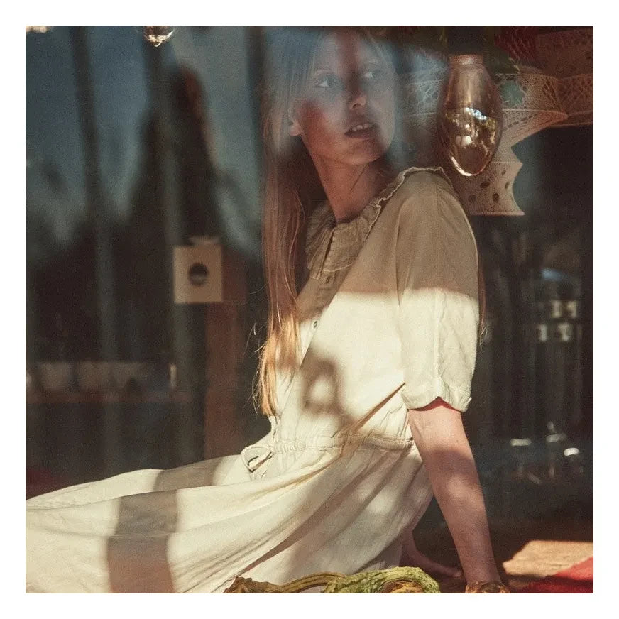 Poudre Organic - Camarine Dress - Women's Collection | Cream