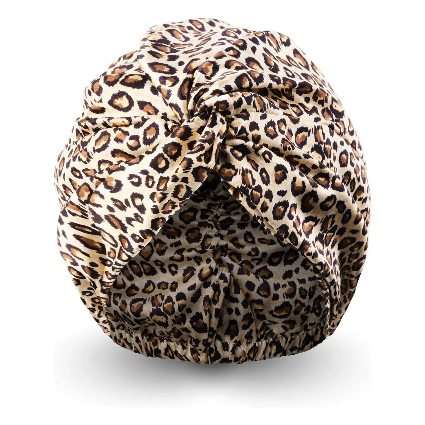Emily's Pillow - Leopard Print Mulberry Silk Headscarf
