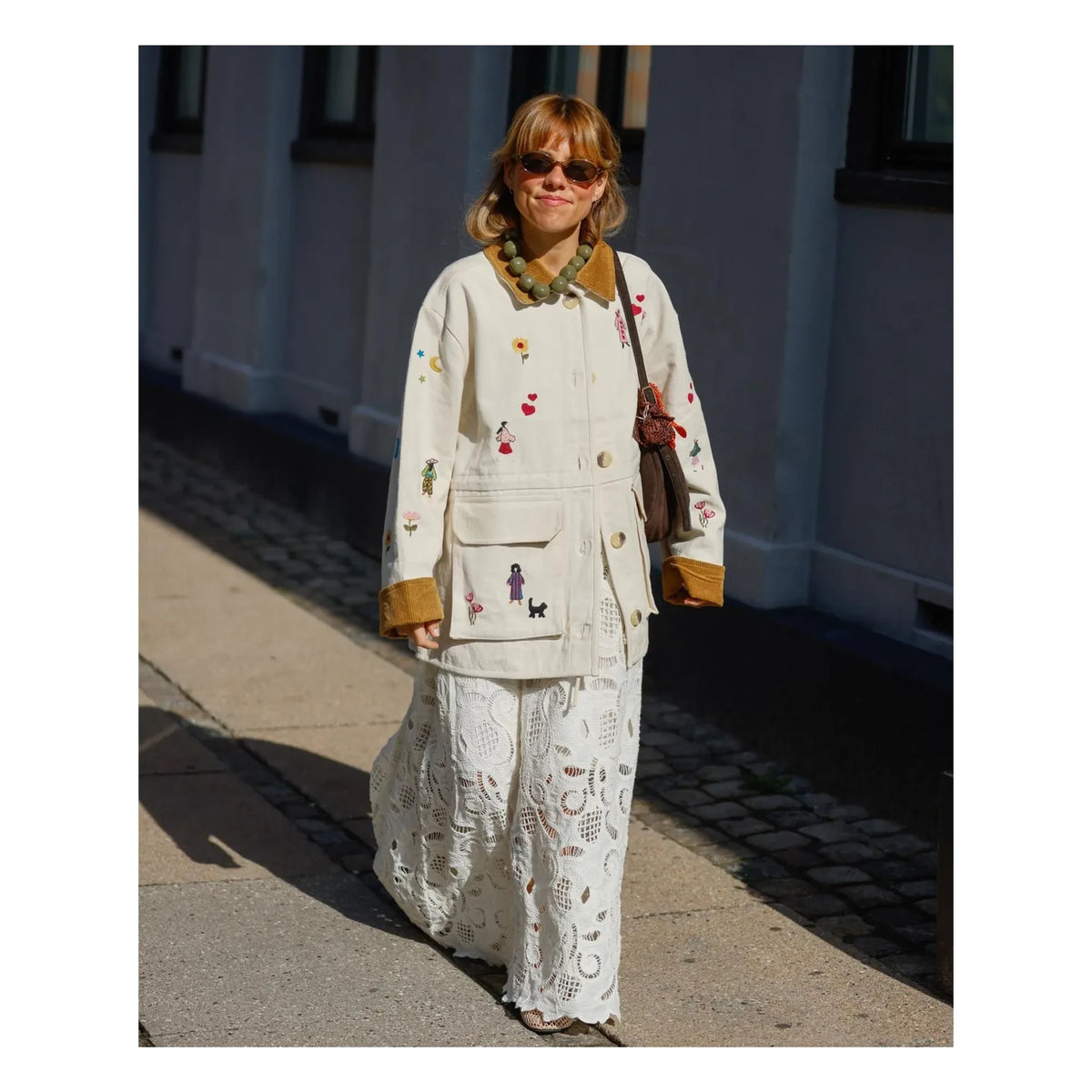 SISSEL EDELBO - Organic Way to Pamuk Ceket | Ecru