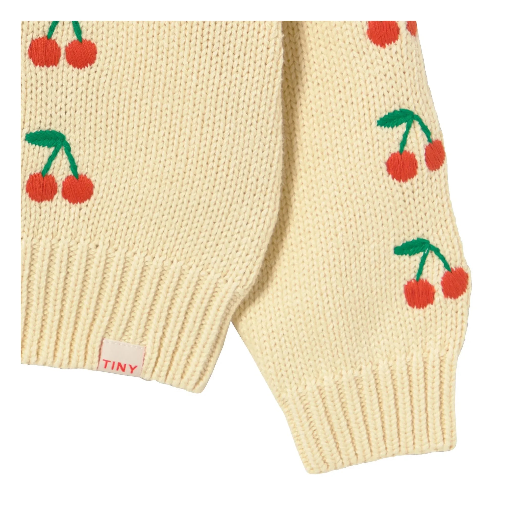Tinycottons - Cherry Sweater | Light Yellow