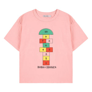 Bobo Choses - Marelle Organic Cotton T-Shirt | Pink