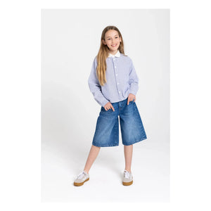 Smallable Kid - Denim Bermuda Russel | Denim Blue