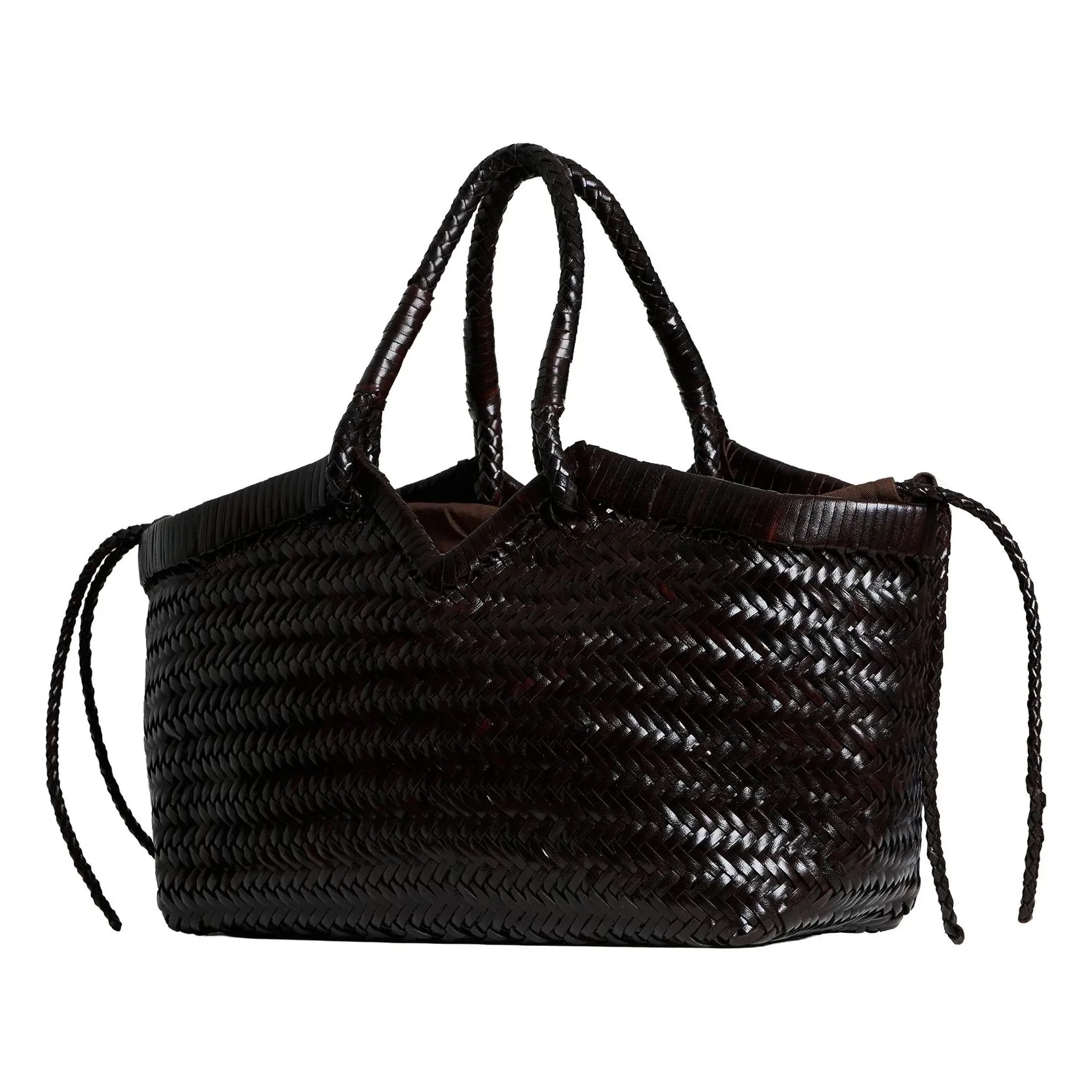 Vipera - Crudelia Leather Tote | Chocolate