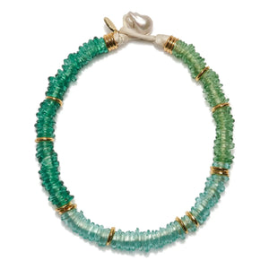 Lizzie Fortunato - Lita Necklace | Green Water