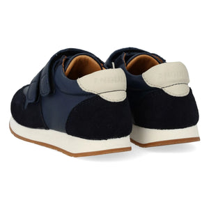 Angulus - Double Striped Sneakers | Navy Blue