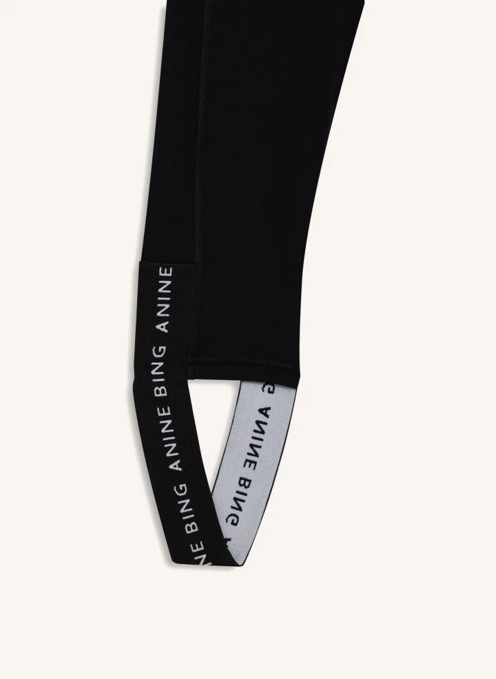 Anine Bing - Dave Leggings | Black