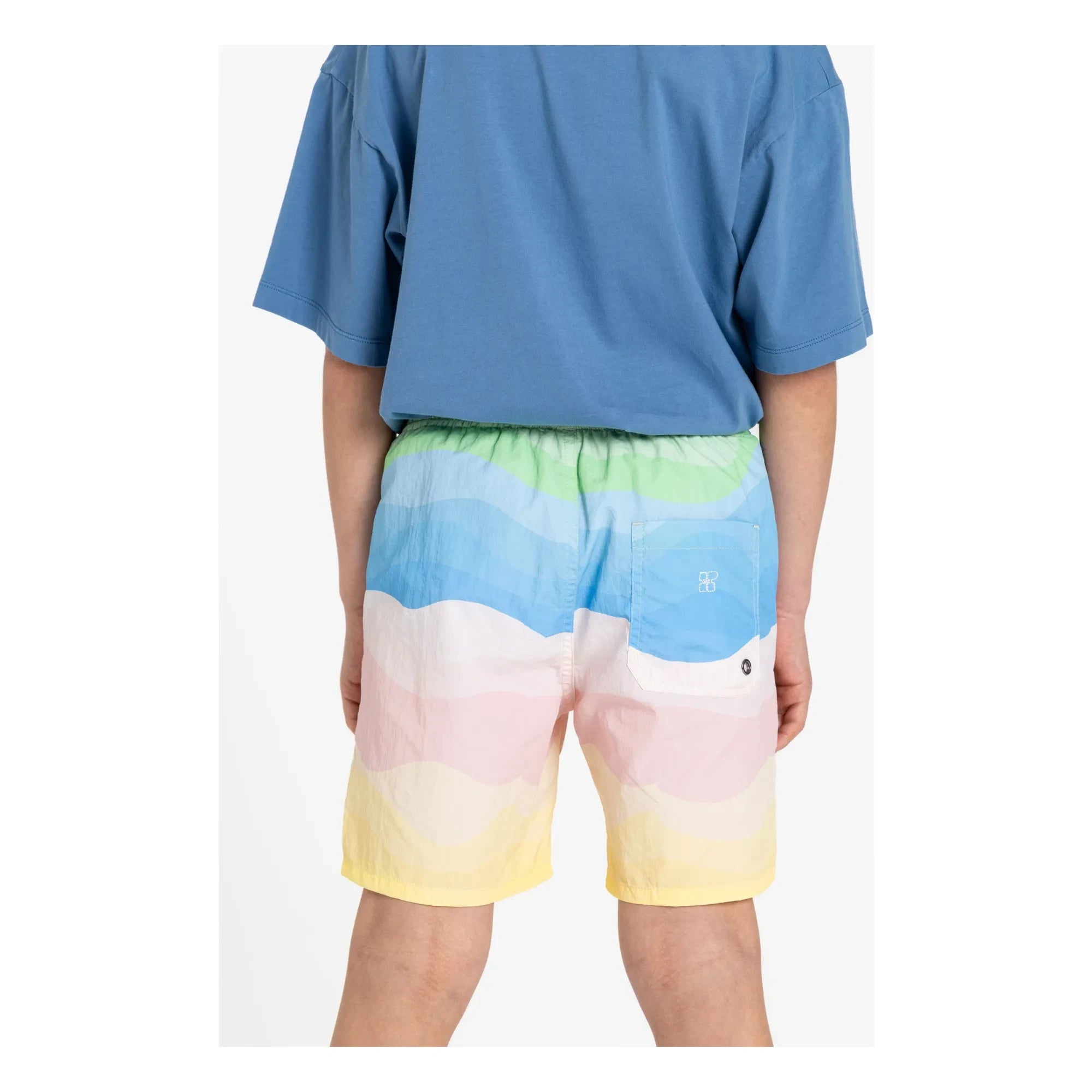 Hundred Pieces - Wave Swim Shorts | Green