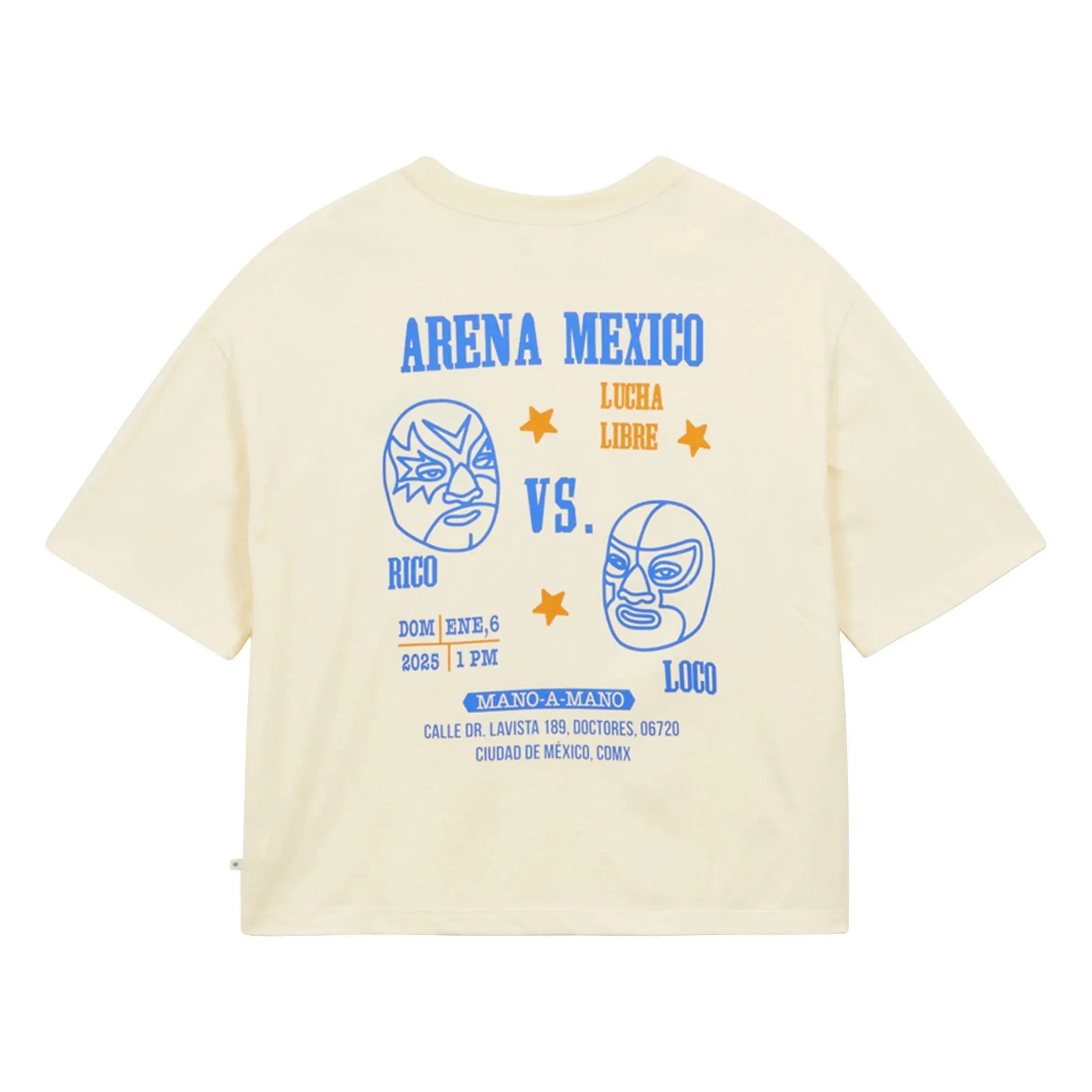 a.p - Arena Mexico T-shirt Organic cotton | Ecru