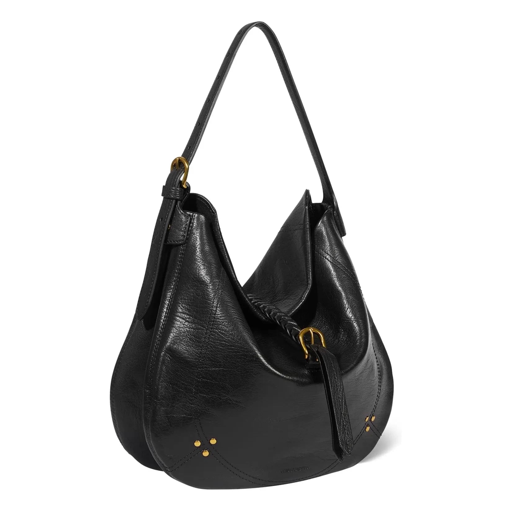 Jérôme Dreyfuss - Luis Chèvre Grainé Bag | Black