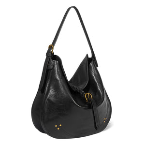 Jérôme Dreyfuss - Luis Chèvre Grainé Bag | Black