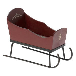 Maileg - Mini Sledge | Red
