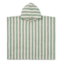 Liewood - Koi bath poncho | Mint/cream
