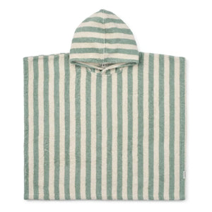Liewood - Koi bath poncho | Mint/cream