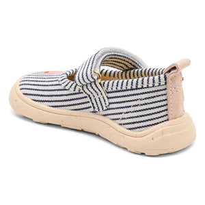 Bisgaard - Teal Striped Scratch Slippers