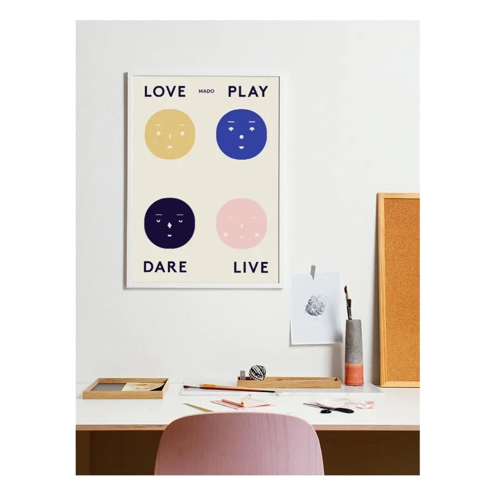 Mado - Four Feelings Poster 50x70cm