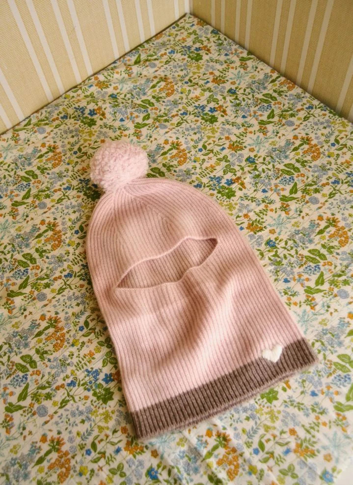 Holmm - Ninni Kaşmir balaklava | Soluk Pembe