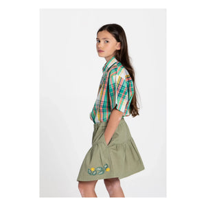 Hundred Pieces - Saskia Check Shirt | Peach