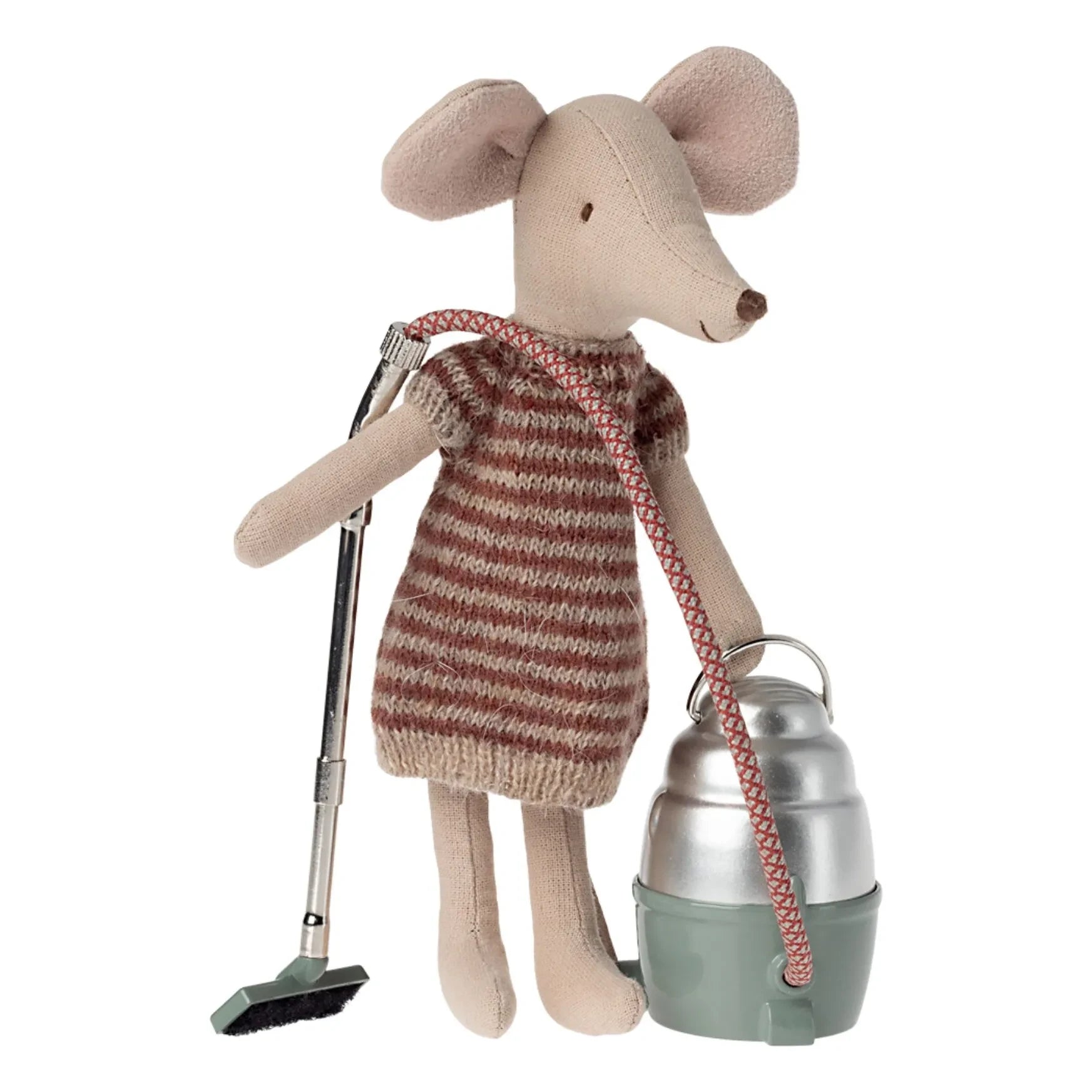 Maileg - Vacuum cleaner | Grey Blue